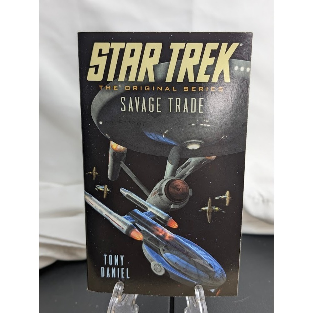 Pocket Books Star Trek TOS Savage Trade Tony Daniel Sci-Fi 9781476765501